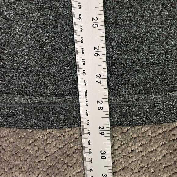 Lululemon Shirt Men's Gray Heather DrySense Mesh Short Sleeve Performance Gym - Picture 9 of 9